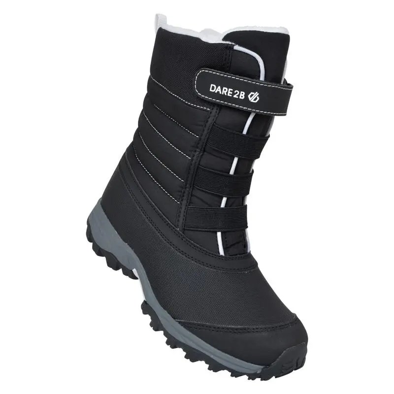 Dare 2b Botas De Esquí / Botas De Nieve Skiway II Adhesivo Para Niños/Niñas Negro,