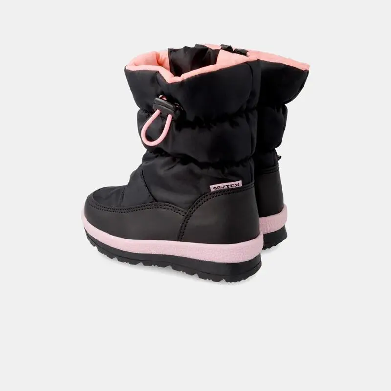 Botas Garvalin Bajos Sintéticos De Niños En Negro Con Cremallera - Imagen 3