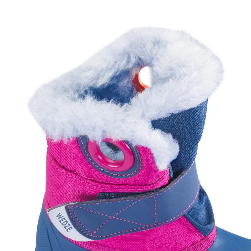 WEDZE Botas Nieve Y Apreski Impermeables Bebé X-Warm Rosa - Imagen 5