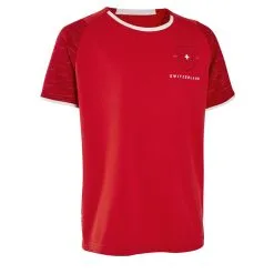Camiseta De Fútbol Suiza Niños Kipsta F100 2022