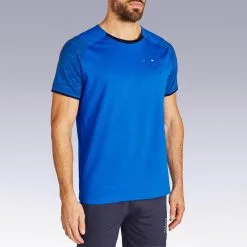 Camiseta Italia Adulto Kipsta FF100 Azul