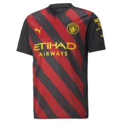 Camiseta Manchester City FC Visitante 22/23 Réplica Hombre PUMA