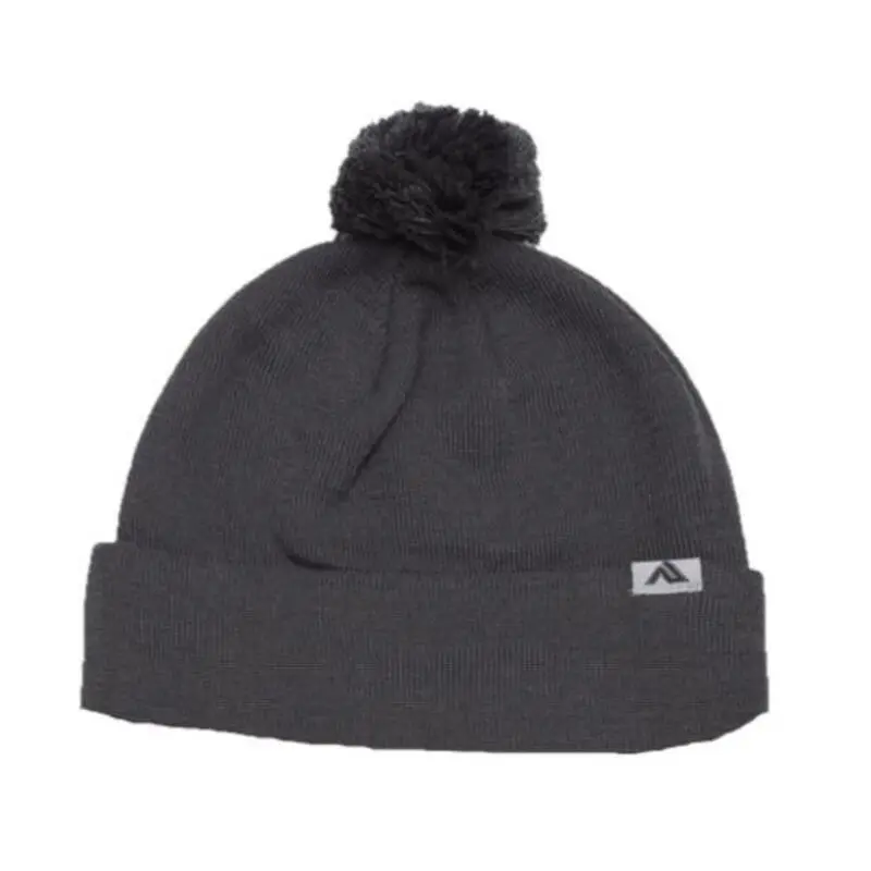 PACIFIC Gorro - 641K Pom-Pom Cuff Beanie (Negro) - Imagen 4