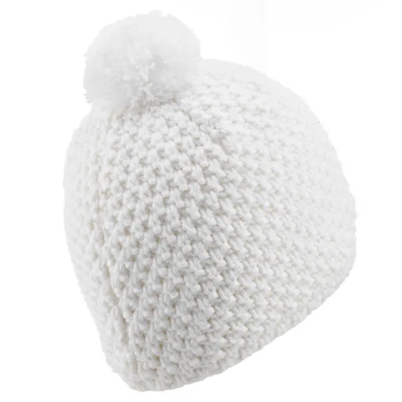 Gorro De Invierno Adulto Wedze Timeless Blanco - Imagen 4