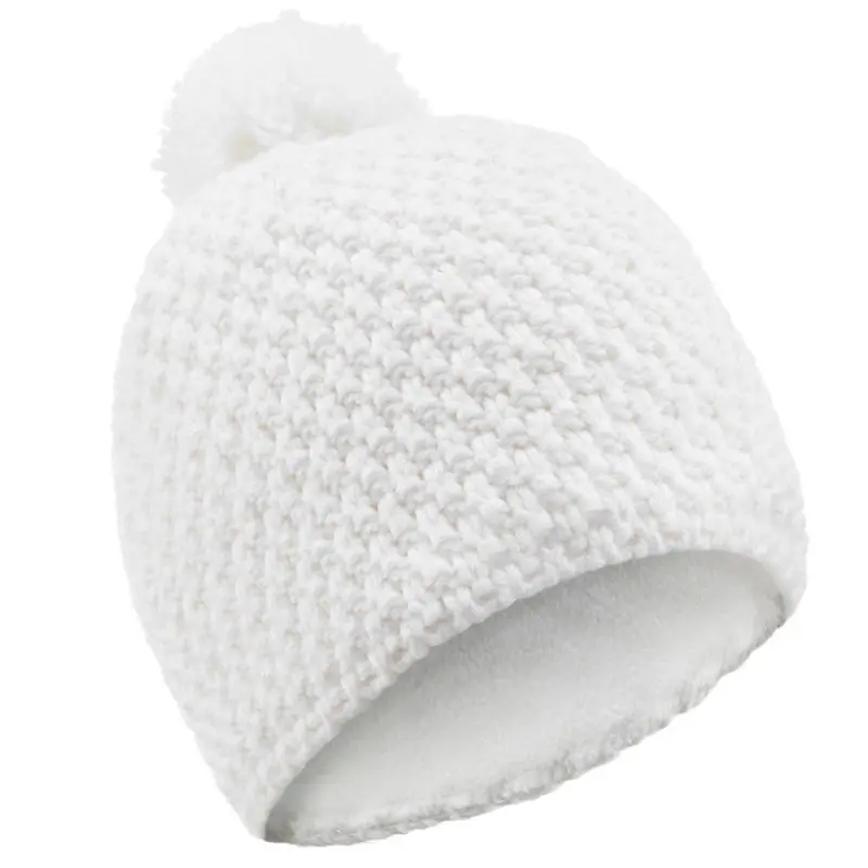 Gorro De Invierno Adulto Wedze Timeless Blanco