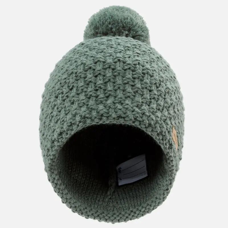 WEDZE Gorro De Invierno Niños Timeless Made In France Caqui - Imagen 2