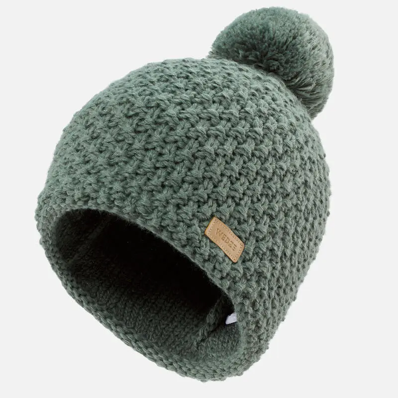 WEDZE Gorro De Invierno Niños Timeless Made In France Caqui - Imagen 3
