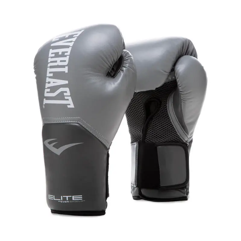Guantes De Boxeo Everlast Pro Style Elite Gris