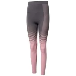 Dare 2b Leggings Base In The Zone Para Mujer Rosa Polvo, Gris Ébano