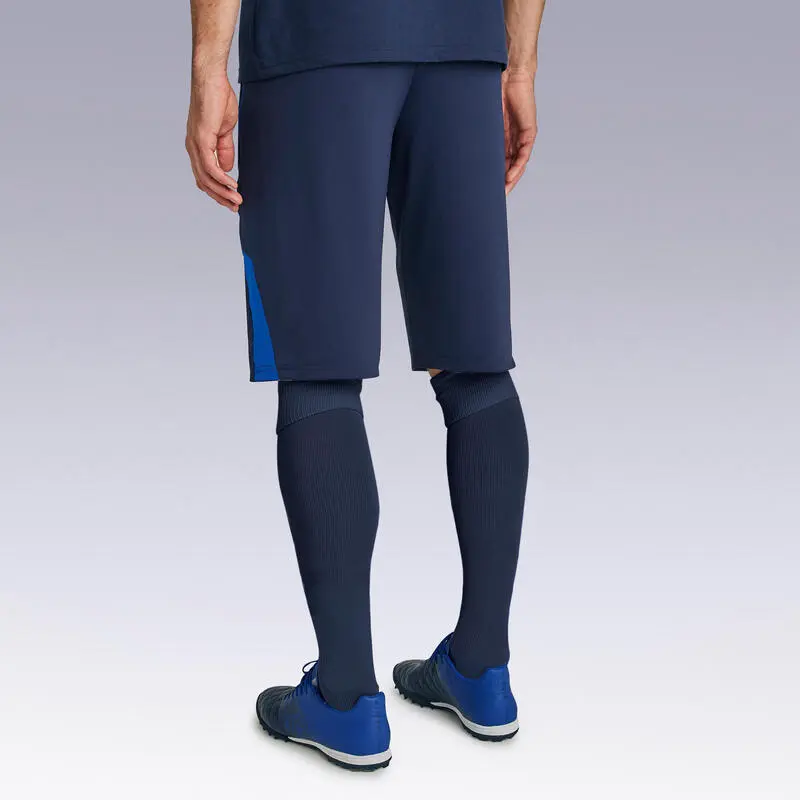 Pantalón De Fútbol Kipsta T500 Adulto Azul Oscuro - Imagen 3