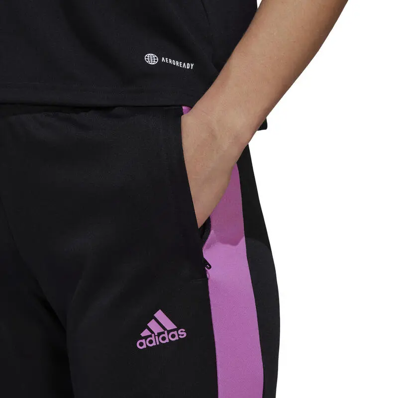 Pantalón Entrenamiento De Fútbol Adulto Adidas Tiro Negro 2022 - Imagen 5