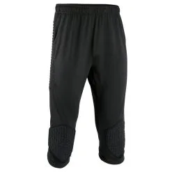 Kipsta Pantalón Pirata De Portero De Fútbol F500 Negro