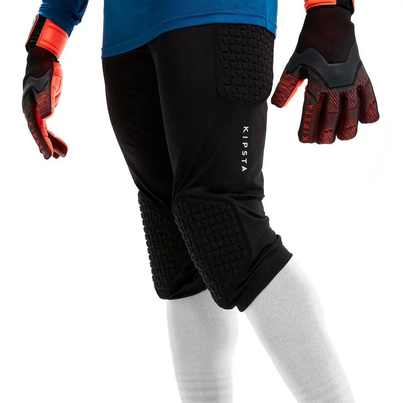 Kipsta Pantalón Pirata De Portero De Fútbol F500 Negro - Imagen 5
