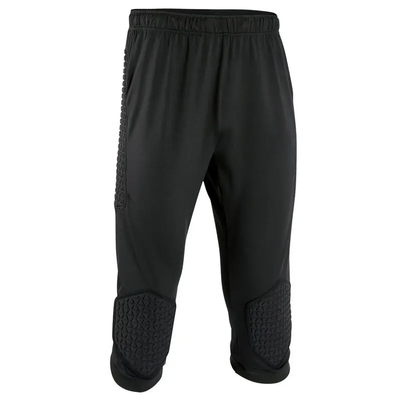 Kipsta Pantalón Pirata De Portero De Fútbol F500 Negro