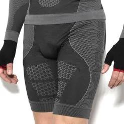 R-EVENGE Pantalones Técnicos Hombre Running Fitness Térmico Transpirable Negro