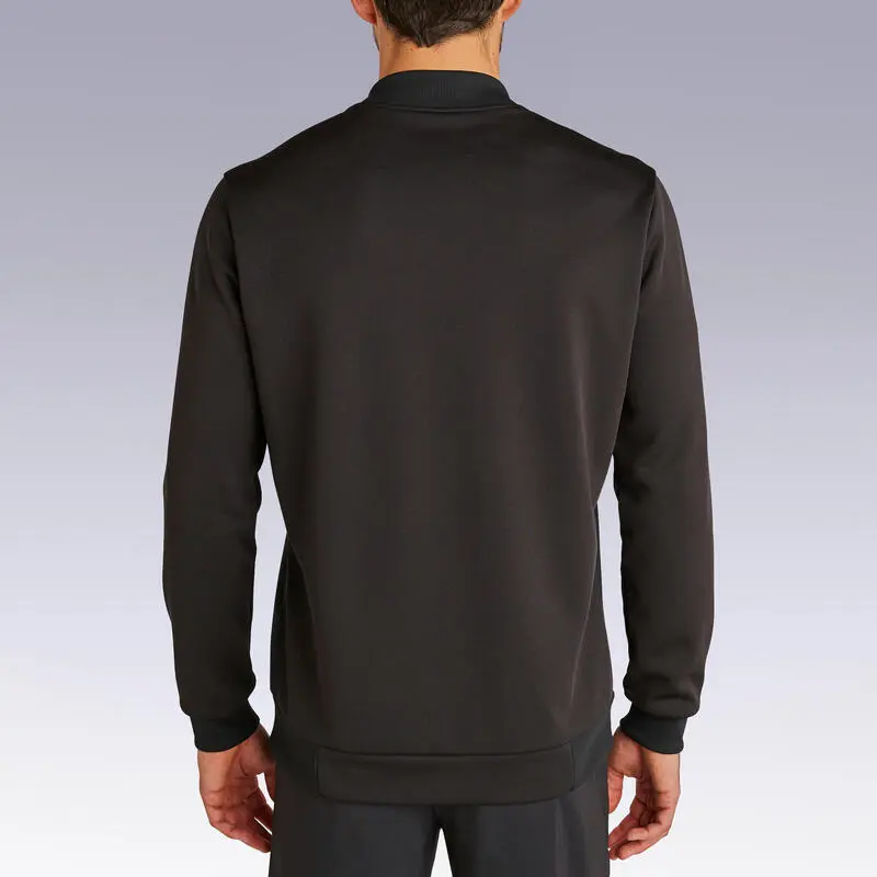 Sudadera FĂștbol Kipsta T100 Adulto Negro - Imagen 4