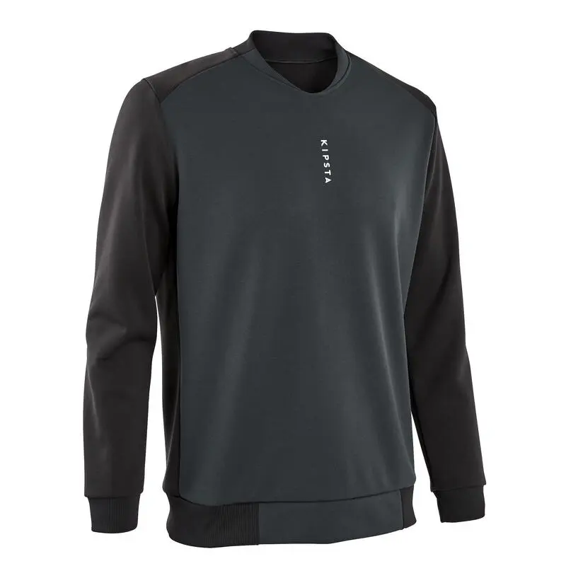 Sudadera FĂștbol Kipsta T100 Adulto Negro - Imagen 5