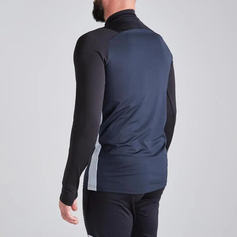 Sudadera FĂștbol Kipsta T500 Adulto Negro Carbono - Imagen 5