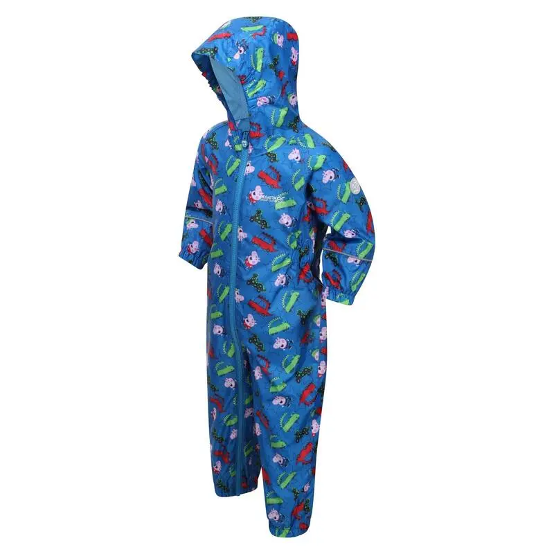 Regatta Traje Impermeable Pobble De Peppa Pig Coche Para Niños/Niñas Azul Imperial - Imagen 3