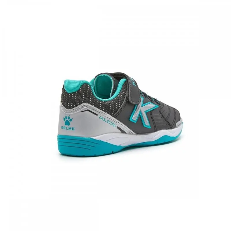 Zapatillas De Niño Kelme Goleiro Kids Elastic Unisex Kids Turquesa - Imagen 2