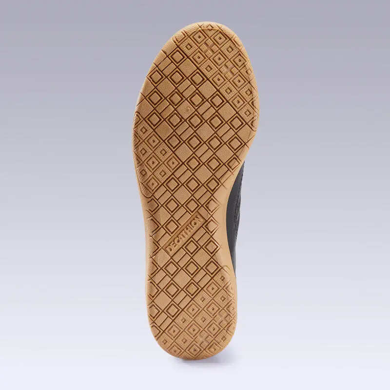 Zapatillas Fútbol Sala Niños Kipsta Agility 100 Negras - Imagen 4